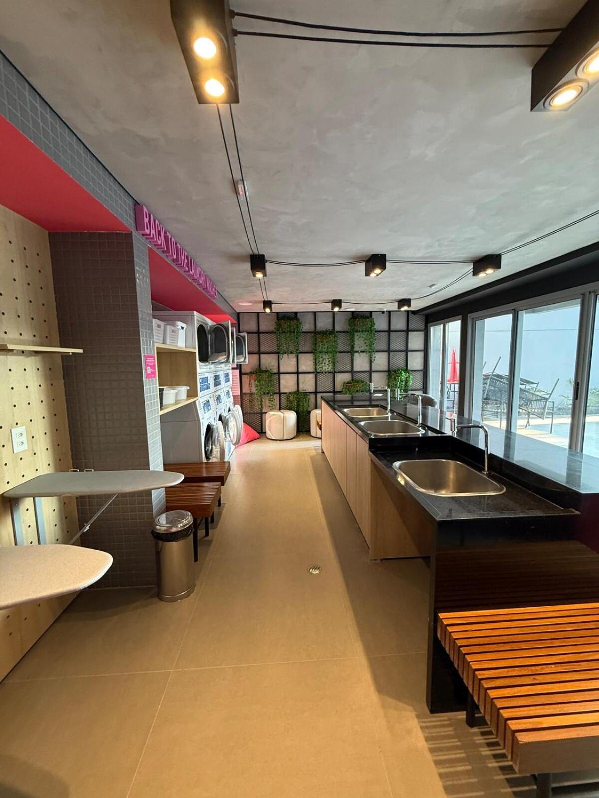 Apartamento Com Estacao De Trabalho E Vista Proximo A Faria Lima E Congonhas São Paulo Ngoại thất bức ảnh
