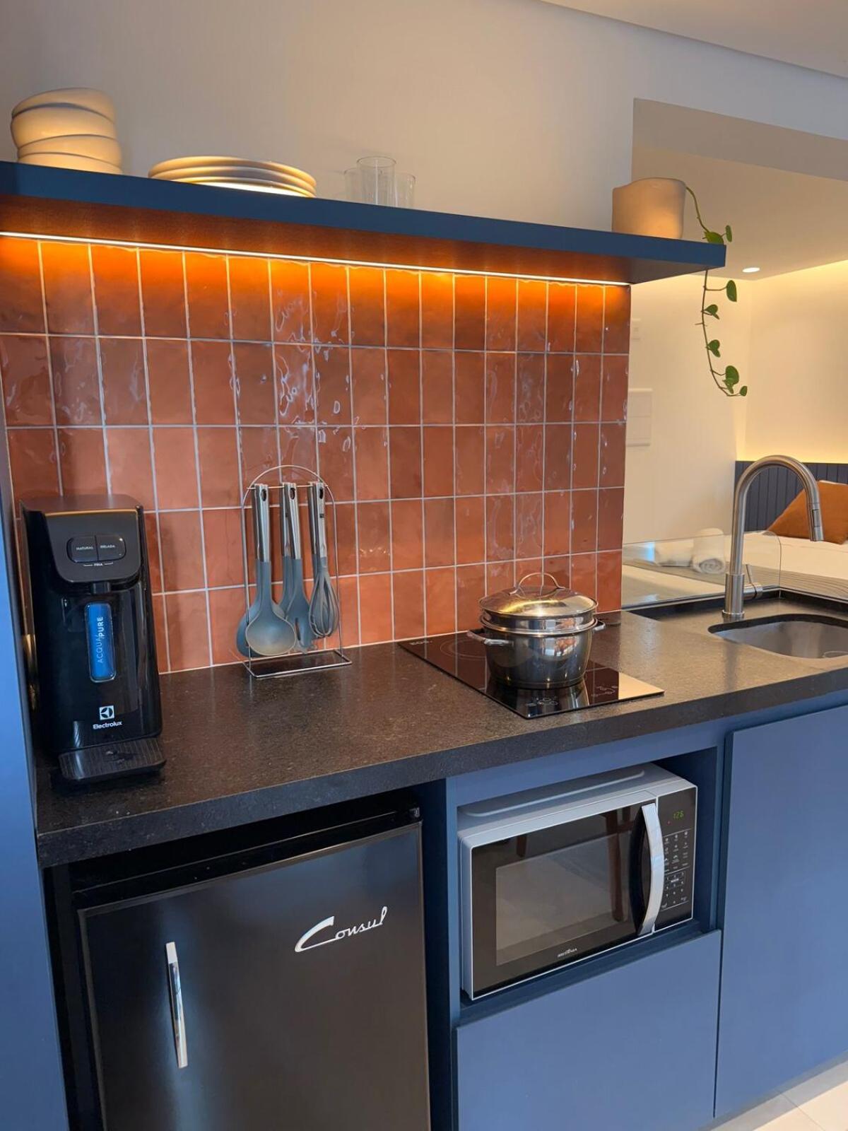 Apartamento Com Estacao De Trabalho E Vista Proximo A Faria Lima E Congonhas São Paulo Ngoại thất bức ảnh